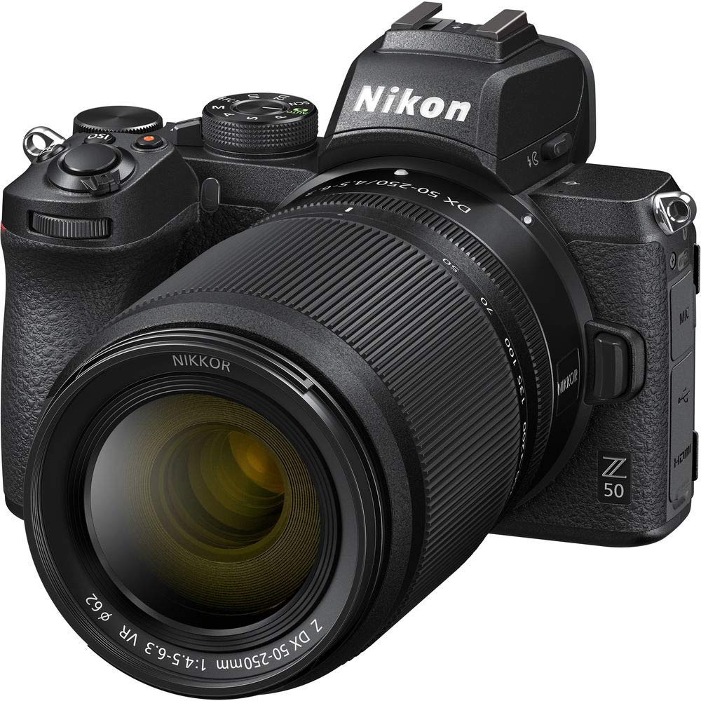 Nikon Lens with Additional Battery Camera