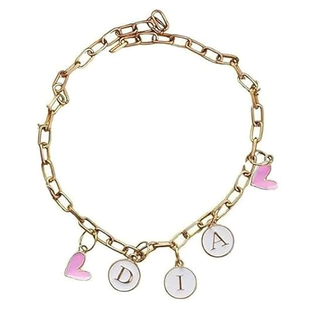 Customized Charm Name Bracelet
